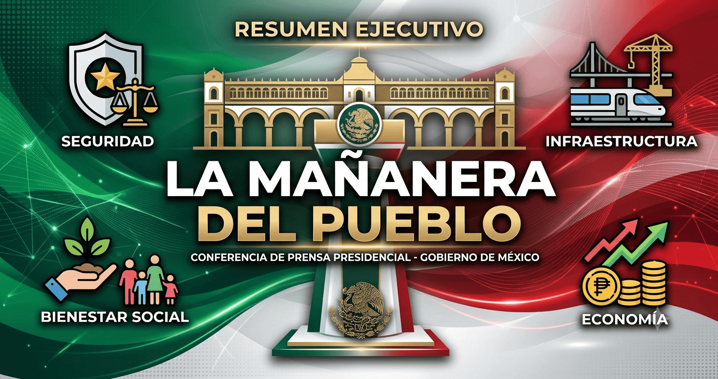 Conferencia de prensa La Mañanera del Pueblo del 28 de julio de 2026