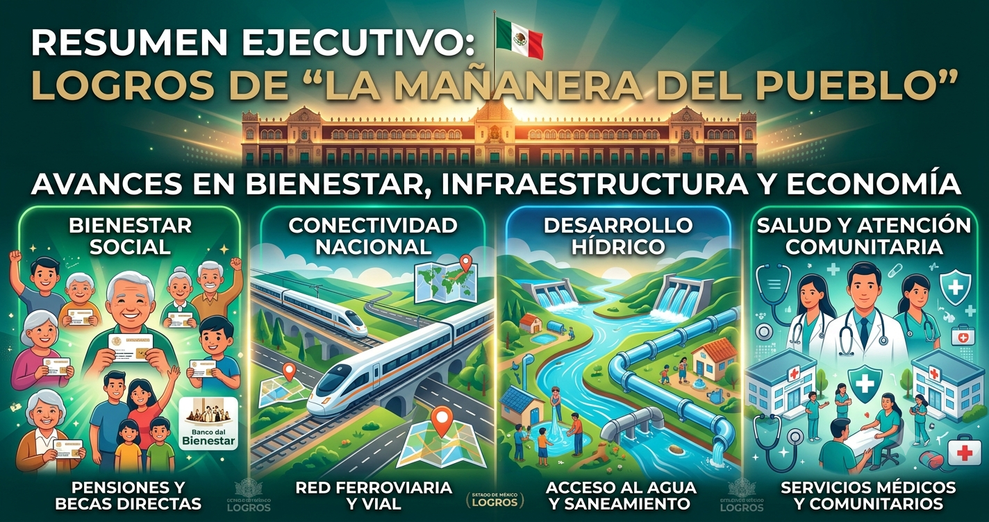 Conferencia de prensa La Mañanera del Pueblo del 27 de julio de 2026